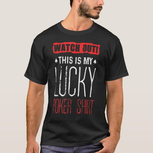 Lucky Poker T-shirt (Voorkant)