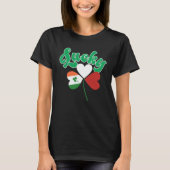 Lucky Polish Irish shamrock Saint Patricks Day 1 T-shirt (Voorkant)