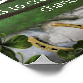 Lucky Poster - Abstracte Blarney Stone Wall Art (Hoek)