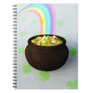 Lucky Pot of Gold Notitieboek
