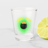 Lucky Pot of Gold Shot Glas (Voorkant)