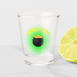 Lucky Pot of Gold Shot Glas
