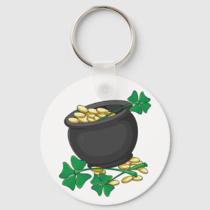 Lucky Pot of Gold Sleutelhanger