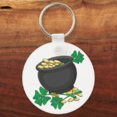 Lucky Pot of Gold Sleutelhanger (Voorkant)