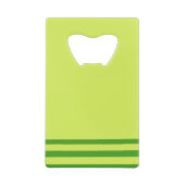 Lucky Pot van Gold St. Patrick's Creditkaart Flessenopener (Achterkant)