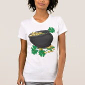 Lucky Pot van Goud Vrouwen T-Shirt (Voorkant)