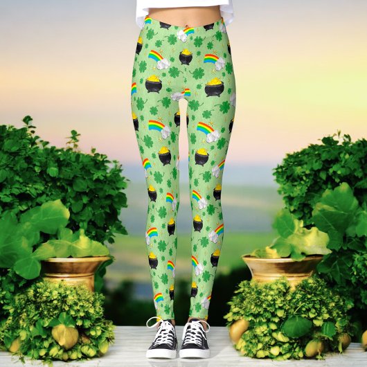 Lucky potten goud leggings