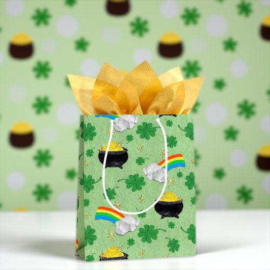 Lucky potten goud medium cadeauzakje