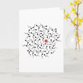 Lucky Pregnancy Thingy Wenskaart Kaart (Gele Bloem)