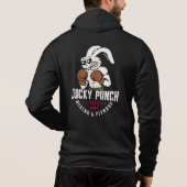 Lucky Punch Boxing Classic Rabbit Gloved Hoodie (Achterkant)