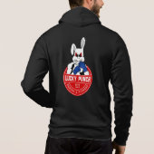 Lucky Punch Boxing - Old School Hoodie (Achterkant)