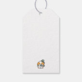 Lucky Pup met Klaver - St. Patrick's Day Gift Cadeaulabel (Achterkant)