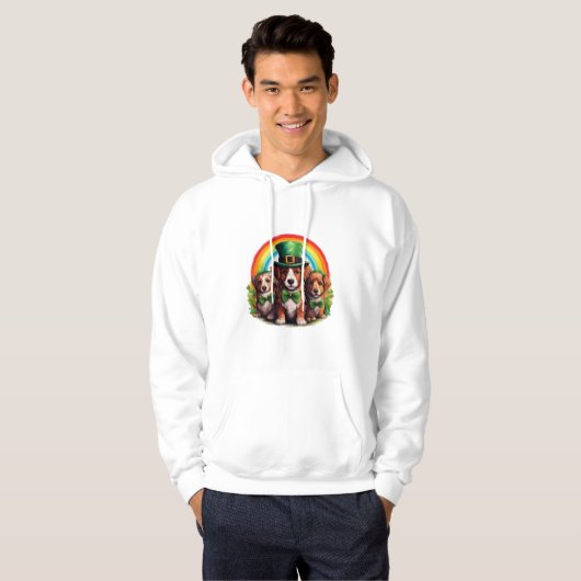 Lucky Pup Parade Hoodie (Voorkant volledig)