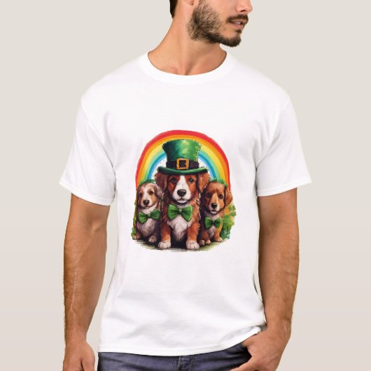 Lucky Pup Parade T-shirt (Voorkant)