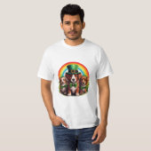 Lucky Pup Parade T-shirt (Voorkant volledig)