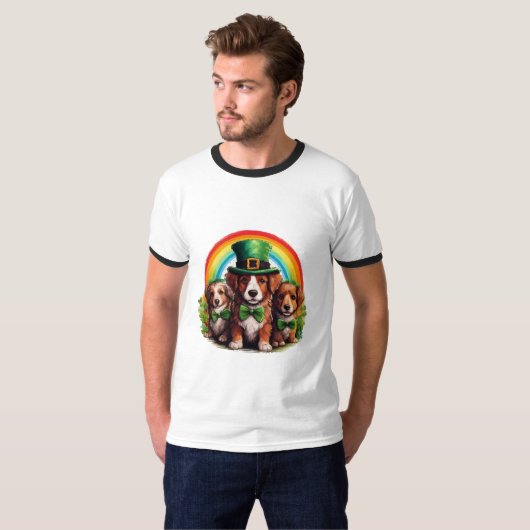 Lucky Pup Parade T-shirt (Voorkant volledig)