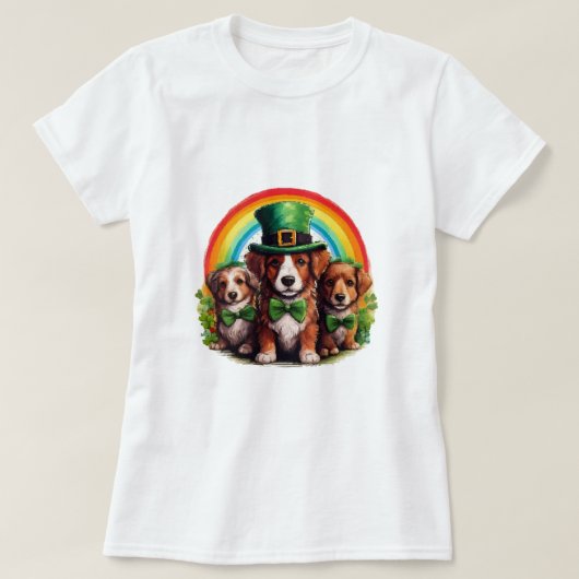 Lucky Pup Parade T-shirt (Design voorkant)