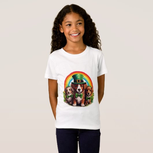 Lucky Pup Parade T-shirt (Voorkant volledig)