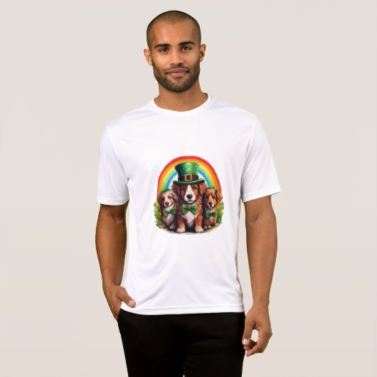 Lucky Pup Parade T-shirt (Voorkant volledig)