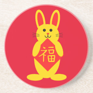 Lucky Rabbit #1 Onderzetter