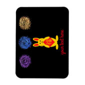 Lucky Rabbit #2 Magnet Magneet (Verticaal)