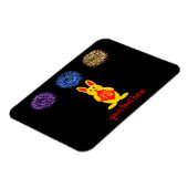 Lucky Rabbit #2 Magnet Magneet (Linkerzijde)