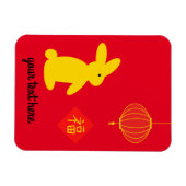 Lucky Rabbit #3 Magnet Magneet (Horizontaal)