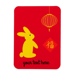 Lucky Rabbit #3 Magnet Magneet