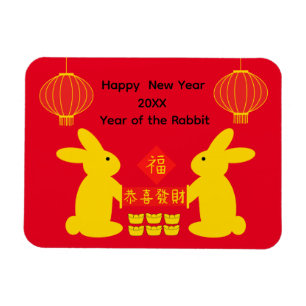 Lucky Rabbit #6-2 Magnet Magneet