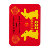 Lucky Rabbit #6-2 Magnet Magneet (Verticaal)