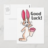 Lucky Rabbit Briefkaart (Voorkant / Achterkant)