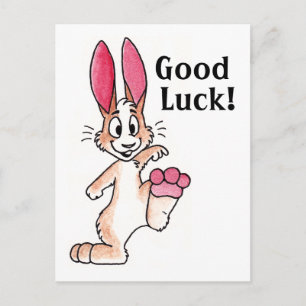Lucky Rabbit Briefkaart