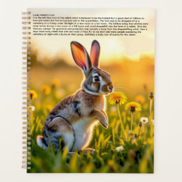 Lucky Rabbit Foot Calendar Planner