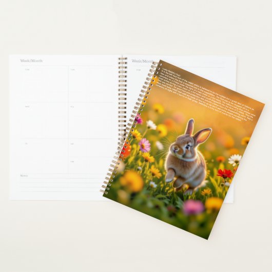Lucky Rabbit Foot Calendar Planner (Display)