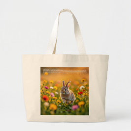 Lucky Rabbit Foot Grote Tote Bag