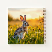 Lucky Rabbit Foot  Notitieboek (Achterkant)