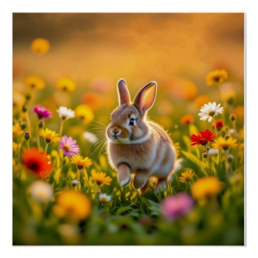 Lucky Rabbit Foot Perfect Poster (Voorkant)