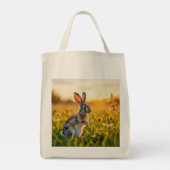 Lucky Rabbit Foot  Tote Bag (Achterkant)