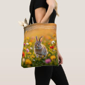 Lucky Rabbit Foot Tote Bag (Dichtbij)