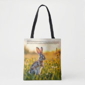 Lucky Rabbit Foot  Tote Bag (Voorkant)