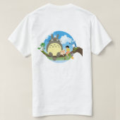 Lucky Rabbit T-shirt – Schattige & speels design (Design achterkant)