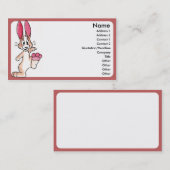 Lucky Rabbit Visitekaartje (Voorkant / Achterkant)