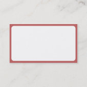 Lucky Rabbit Visitekaartje (Achterkant)