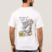 Lucky Rabbits Foot T-shirt (Achterkant)