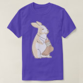 Lucky Rabbits voet, geluk, geluk, geluk T-shirt (Design voorkant)