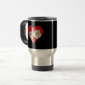 Lucky Rainbow St Patrickâ € ™ s Dag Meisjes & Vrou Reisbeker (Voorkant links)