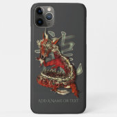 Lucky Red Chinese Dragon Symbol Case-Mate iPhone Case (Achterkant)