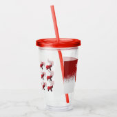 Lucky Red Elephant Acryltumbler Acryl Drinkbeker (Links)