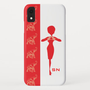Lucky Red Elephant Case-Mate iPhone Case