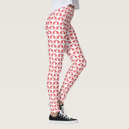 Lucky red elephant leggings (Rechts)